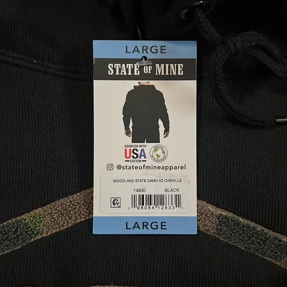 State of Mine L- Graphic Hoodie - IN - NWT - Picture 4 of 7